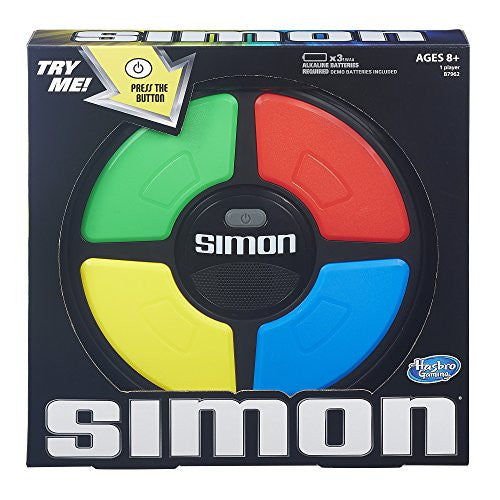 Hasbro Gaming Portable Classic Simon Gameplay - Follow Lights and Sounds