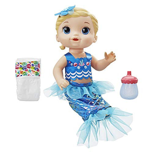 Baby Alive Shimmer â€šÃ„Ã²n Splash Mermaid (Blonde Hair)