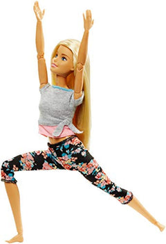 Barbie Made To Move Doll, Blonde - (Single)