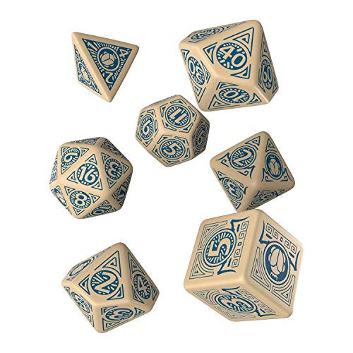 Q Workshop Pathfinder Mummy's Mask (7 Piece) Dice Set
