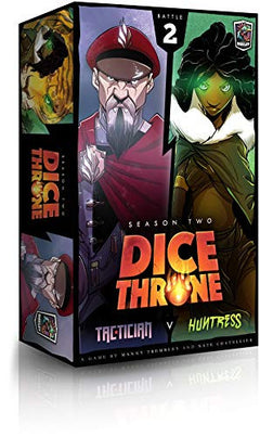 Huntress Vs Tactician Dice Throne Board Game - Season Two