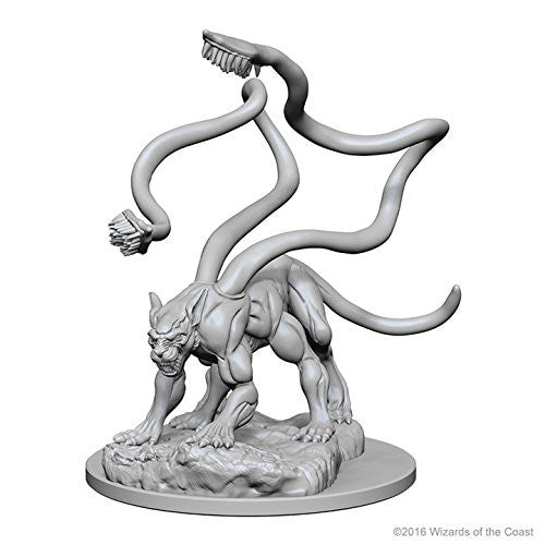 Dungeons and Dragons Wizkids Monster Nolzurs Marvelous Unpainted Minis Displacer Beast Miniature D&D WZK72576