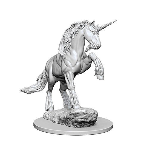 Dungeons & Dragons Wizkids Monster Pathfinder Deep Cuts Unpainted s - Unicorn Miniature WZK72589