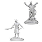 Dungeons & Dragons Wizkids Tiefling Warlock Nolzur's Marvelous s Action Figures Male Miniature WZK73388