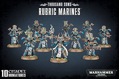Games Workshop Warhammer 40K Thousand Sons Rubric Marines 43-35
