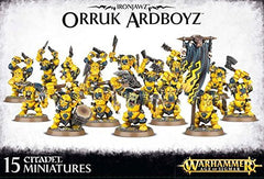 Games Workshop Warhammer Age of Sigmar Orruk Warclans Ardboys 89-21