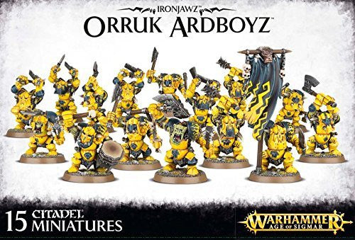 Games Workshop Warhammer Age of Sigmar Orruk Warclans Ardboys 89-21