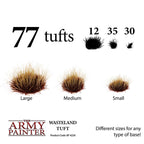 The Army Painter Wasteland 77 Tuft in 3 Sizes BF4226