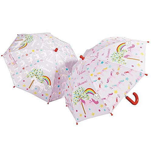 Floss & Rock Unicorn Color Changing Umbrella Standard