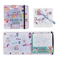 Magic Water Cards Fairy Unicorn Books for Ages 3 to 5 38P3417