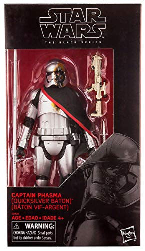 Star Wars Black Series Captain Phasma Quicksilver Baton Action Figure