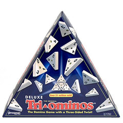 JP Parallel Deluxe Triominos Domino Game with Threesided Twist