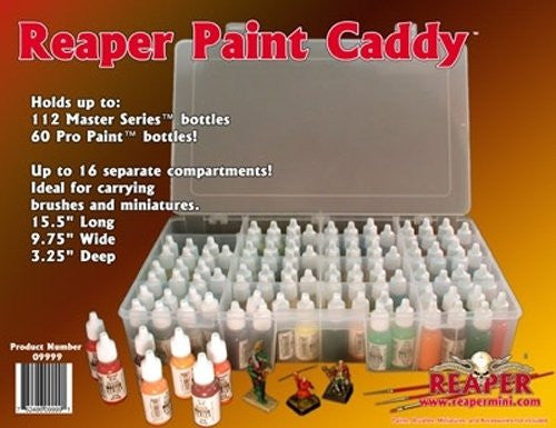 Dungeons & Dragons: Reaper: Reaper Paint Deluxe Paint Caddy - Found in Reaper Miniatures: Miniatures