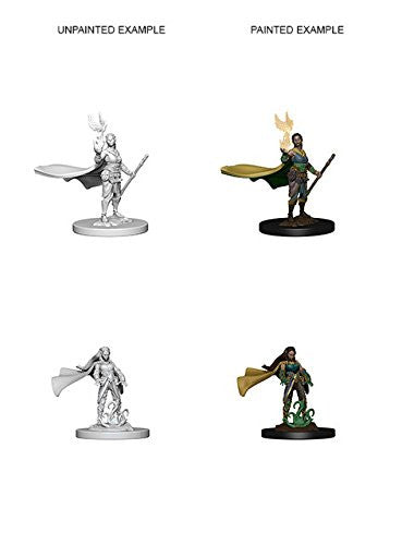 Dungeons and Dragons Wizkids Elf Druid Nolzur's Marvelous Unpainted s Elf Female Druid Miniature D&D WZK72642