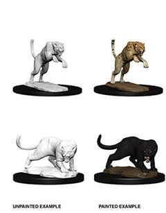 Dungeons & Dragons Wizkids Monster Nolzur's Marvelous Unpainted s - Panther & Leopard Miniature WZK73404