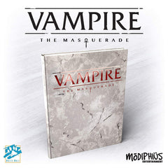 Vampire The Masquerade Roleplaying Game of Personal and Political Horror - 5th Edition Core Rulebook Deluxe Alternate Cover