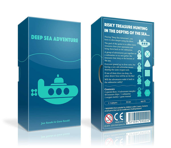 Deep Sea Adventure by Oink Games - Risky Treasure Hunting in The Depth of The Sea