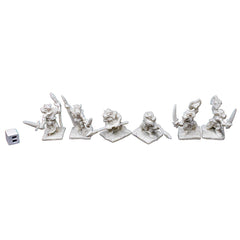 Dungeons & Dragons: Reaper Monster :Reaper 77010 Kobolds (6) Dark Heaven Bones Plastic s: Miniature