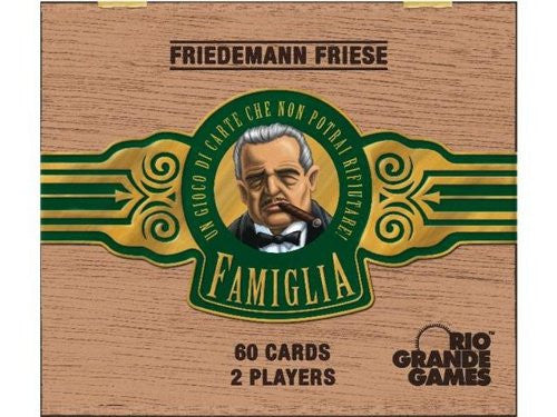 Rio Grande Games Famiglia Card Game - 60 Card, 2 Player