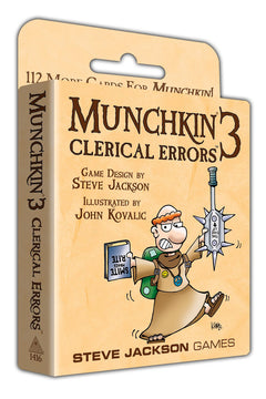 Steve Jackson Games Munchkin 3 - Clerical Errors Card Game