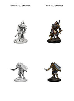 Dungeons & Dragons Wizkids Human Male Paladin Nozurs Marvelous s - Un-Painted Miniature WZK72629