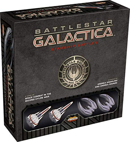 Dungeons & Dragons: Ares Games: Ares Games SRL Battlestar Galactica Starship Battles Starter Set Includes 4 Ready to Play Miniatures, Two Colonial Vipers MK: Miniatures