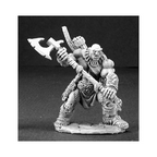 Dungeons & Dragons: Reaper Half-Orc Barbarian:Reaper Thelgar Halfblood Half-Orc Barbarian - Metal Cast : Miniature
