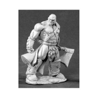 Dungeons and Dragons Reaper 0 BarbarianGoldar the Barbarian Unpainted Metal Miniature D&D RPR-03461