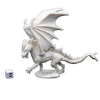 Dungeons & Dragons: Reaper Dragon :Reaper 77026 Young Fire Dragon - Dark Heaven Legends Bones : Miniature