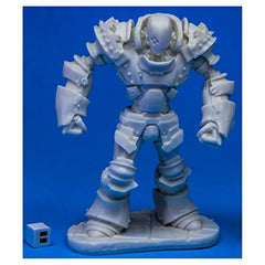 Dungeons & Dragons: Reaper Monster :Reaper s Iron Golem 77514 Bones Unpainted Plastic Figure - Unassembled in 5 Parts: Miniature