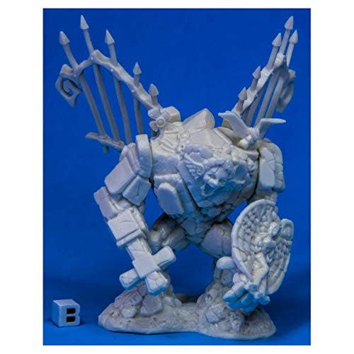 Dungeons & Dragons: Reaper Monster :Reaper s Graveyard Golem 77526 Bones Unpainted Plastic : Miniature