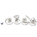 Dungeons & Dragons: Reaper Goblin Monster:Reaper 89003 Goblin Warriors (4) Pathfinder Bones Unpainted Plastic : Miniature