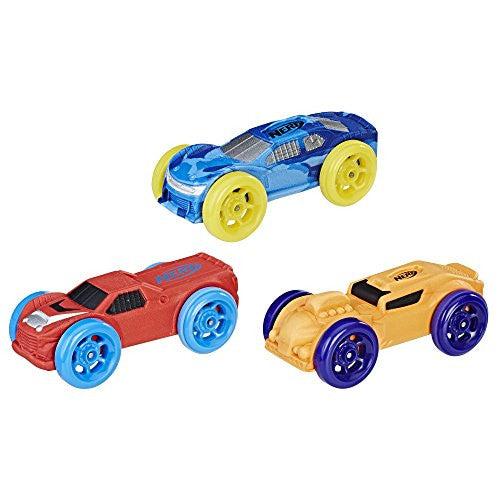 Nerf Nitro foam Body Cars - Pack of 3 (Version 2)