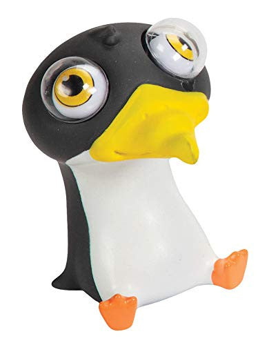 Warm Fuzzy Toys Poppin Peeper Penguin Fidget Toy 3 T-55PE