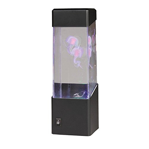 Warm Fuzzy Toys Desktop Aquarium Tower - Jellyfish