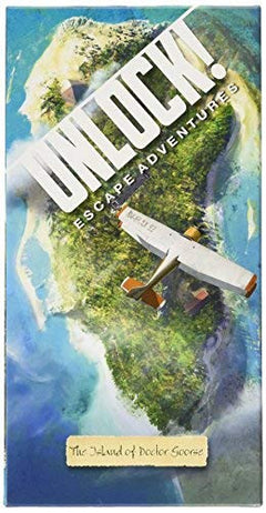 Asmodee Unlock! The island of Doctor Goorse Card Game ASM-NLK03
