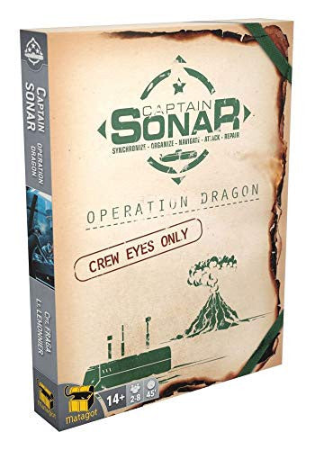 Asmodee Matagot Captain Sonar Operation Dragon Expansion ASM-CPT05