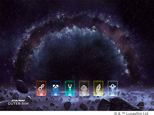 Asmodee FFG Star Wars Outer Rim Game Mat FFG-SW05