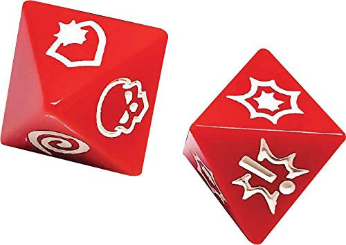Asmodee Marvel Crisis Protocol Dice Pack Set - Red ASM-CP02EN