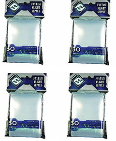 Fantasy Flight Clear Sleeves: Standard Card Game 50 Sleeves Per Pack, Pack Of 4