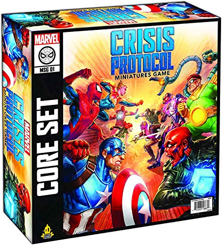 Marvel Crisis Protocol Core - Miniatures Game Bundle with Marvel Crisis Protocol Dice Set