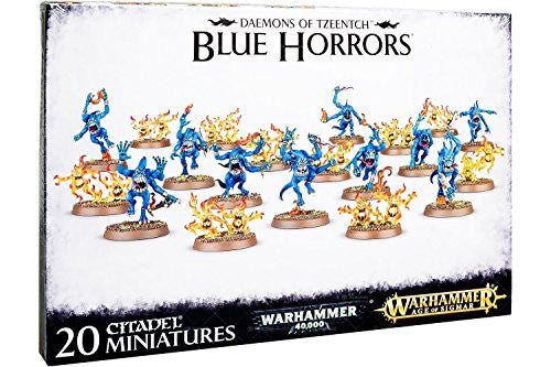 Games Workshop Warhammer Age of Sigmar and Warhammer 40K Daemons of Teezntech Blue Horrors 97-30