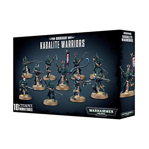 Games Workshop Warhammer 40K Drukhari Kabalite Warriors 45-07