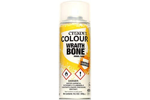 Games Workshop Citadel Contrast Undercoat Wraith Bone Spray 62-33