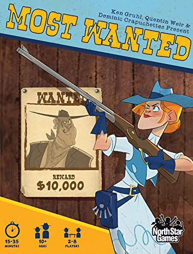 North Star Games Most Wanted Games, Multicolour