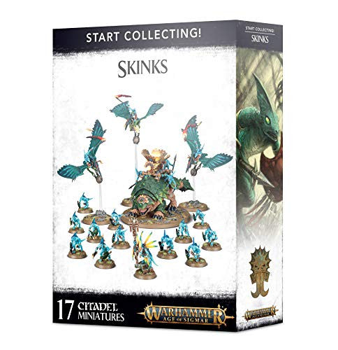 Games Workshop Warhammer Age of Sigmar Start Collecting! Skinks 70-72