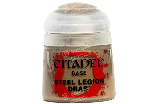 Games Workshop Citadel Base Steel Legion Drab 21-17