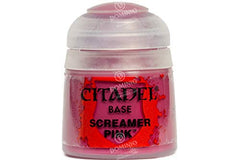 Games Workshop Citadel Base Paint Screamer Pink 21-33