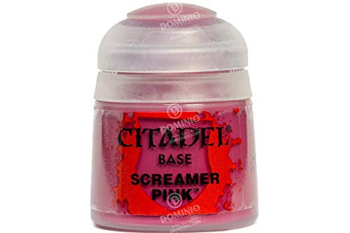 Games Workshop Citadel Base Paint Screamer Pink 21-33