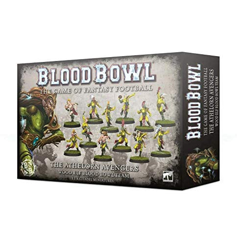 Games Workshop Blood Bowl The Athelorn Avengers Wood Elf Team 200-66